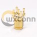 Bulkhead SMA Connector Female Straight Through Hole for PCB Mount Bulkhead SMA Connector Female Straight Through Hole for PCB Mount