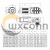 Surlok Power Connectors 8mm Right Angle Plug and Socket 150A Busbar Lug Red IP65 Surlok Power Connectors 8mm Right Angle Plug and Socket 150A Busbar Lug Red IP65
