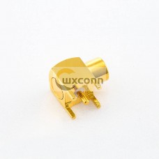 MCX Jack Right Angle Weld 50Ω MCX Jack Right Angle Weld 50Ω