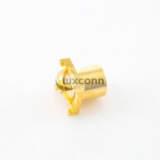 MCX SMD Solder Patch Connector Female Straight Copper Gold-plated 50Ω