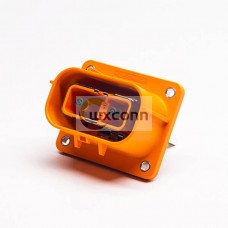 HVIL Plastic 2 Pin Socket 150A 6mm M6 Screw Holes A Code Straight Connector HVIL Plastic 2 Pin Socket 150A 6mm M6 Screw Holes A Code Straight Connector
