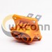 EV High Voltage Connector 200A 8mm φ6.5 Through Holes A Code Straight Plastic 2 Pin Socket EV High Voltage Connector 200A 8mm φ6.5 Through Holes A Code Straight Plastic 2 Pin Socket