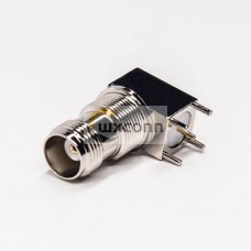 TNC Connector PCB Mount Right Angled Bulkhead Female TNC Connector PCB Mount Right Angled Bulkhead Female