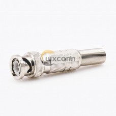 Cable BNC Connector Solder For SYV-50-5-1 Male Straight With Spring Cable BNC Connector Solder For SYV-50-5-1 Male Straight With Spring