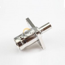 4 Hole Flange BNC Connector Female Straight Solder  for RG174/RG316