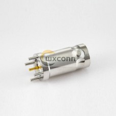 BNC Socket 50Ω Connector Straight PCB Mount Through Hole BNC Socket 50Ω Connector Straight PCB Mount Through Hole