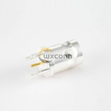 BNC Connector for PCB Mount Female Straight Through Hole 50Ω