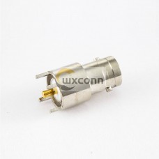 PCB Mount BNC Connector Female Straight DIP Type 50 ohm