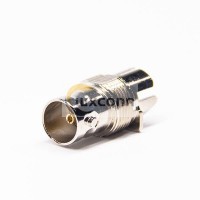 BNC Connector PCB Mount Female Straight Margin Surface Mounting BNC Connector PCB Mount Female Straight Margin Surface Mounting