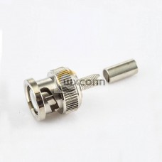 RG174/RG316 Crimp BNC Connector Female Straight