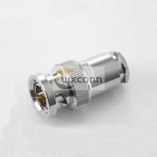 BNC SYV75-3 Cable Clamp Connector Male 180 Degree