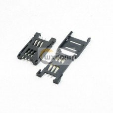 SIM Socket 6 Pin Flap Type (Plastic) SIM Socket 6 Pin Flap Type (Plastic)