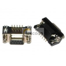 DB9 Female Connector Right Angle (PCB Mounting) DB9 Female Connector Right Angle (PCB Mounting)