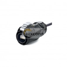 LP24-RJ45 Series RJ45 Male Plug IP67 Waterproof Ethernet Connector LP24-RJ45 Series RJ45 Male Plug IP67 Waterproof Ethernet Connector