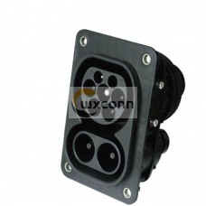 EV Charging Connector CCS 2 Socket 127.5KW 125A DC Fast EV Charger EVSE Type 2 Connector EV Charging Connector CCS 2 Socket 127.5KW 125A DC Fast EV Charger EVSE Type 2 Connector