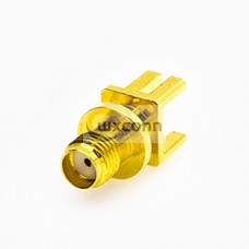 SMA Connector Socket Straight PCB Mount Plate Edge Mount SMA Connector Socket Straight PCB Mount Plate Edge Mount