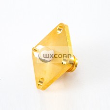 SMA Connector 4 Holes Flange PCB Mount Welding Plate Female 180 Degree SMA Connector 4 Holes Flange PCB Mount Welding Plate Female 180 Degree