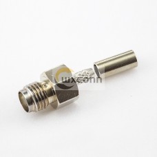 SMA Female Crimp For RG174/RG316/LMR100 180 Degree Connector SMA Female Crimp For RG174/RG316/LMR100 180 Degree Connector