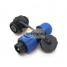 weipu connector sp13 male plug & female socket IP68 1 pin in line type connector weipu connector sp13 male plug & female socket IP68 1 pin in line type connector