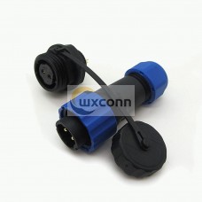 SP17 Series Connector male Plug & FeMale Socket back mount SP17 2 pin Connector