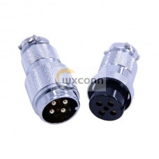 4 Pin Metal Aviation Connectors Plugs GX25 Male Female Docking Cable Straight Circular Aviation Connector 2sets 4 Pin Metal Aviation Connectors Plugs GX25 Male Female Docking Cable Straight Circular Aviation Connector 2sets