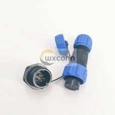 2 pin Waterproof Connector SP13 Series 5 pin Female Plug & Male Socket Automatic Connector 2 pin Waterproof Connector SP13 Series 5 pin Female Plug & Male Socket Automatic Connector