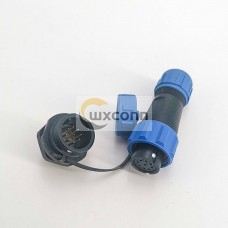 SP13 ip67 ip67 Female Plug & Male Socket 9pin aterproof Plastic Connector