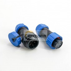 IP68 Connectors Waterproof SP17 Series 4 pin Female Plug & Male Socket In-line Waterproof butt Connectors IP68 Connectors Waterproof SP17 Series 4 pin Female Plug & Male Socket In-line Waterproof butt Connectors
