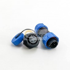 4 pin Waterproof Connector SP17 Series 4 pin Male Plug & Female Circular Socket Waterproof Connectors 4 pin Waterproof Connector SP17 Series 4 pin Male Plug & Female Circular Socket Waterproof Connectors