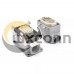 Heavy Duty Connectors H10B Surface Mounting Female Butt-joint Male 24Pin Silver Plating Size M32 Entry