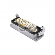 Overload Connector 56pin Male Female Butt-Joint Side Cable Male without Contacts H24B Shell PG21 Bulkhead Mounting