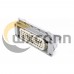 Overload Connector 56pin Male Female Butt-Joint Side Cable Male without Contacts H24B Shell PG21 Bulkhead Mounting