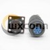 Y11P Circular Electric Connector 7Pin Male Butt-Joint Female Straight Panel Mount Cable Solder Cup Solder 4 Hole Flange