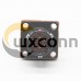 Y11P Circular Electric Connector 7Pin Male Butt-Joint Female Straight Panel Mount Cable Solder Cup Solder 4 Hole Flange