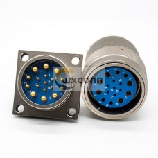 Male Female Connectors Electrical Plug&Socket Y27G Bayonet Coupling 17Pin Admiralty Metal 180掳 Panel Mount Solder cup Male Female Connectors Electrical Plug&Socket Y27G Bayonet Coupling 17Pin Admiralty Metal 180掳 Panel Mount Solder cup