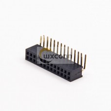 2pcs Pin Header Connector Female 1.27 2×13PIN Right Angled Through Hole 2pcs Pin Header Connector Female 1.27 2×13PIN Right Angled Through Hole