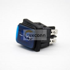 KCD 4 Rocker Switch 180掳 With Light LED Panel Mount KCD4N-201 Solder Cable 2 Position Electronic Rocker Switch KCD 4 Rocker Switch 180掳 With Light LED Panel Mount KCD4N-201 Solder Cable 2 Position Electronic Rocker Switch