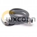 7/8" Series Connector 5 Pin Female to Female Straight Connector With Double ended Cable Over molded Cable 1M UnShielded 7/8" Series Connector 5 Pin Female to Female Straight Connector With Double ended Cable Over molded Cable 1M UnShielded