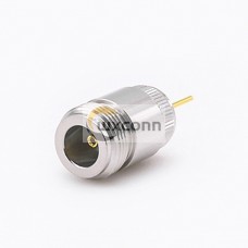 N Connector PCB Mount Welding Plate Straight Female N Connector PCB Mount Welding Plate Straight Female