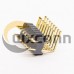 Male Pin Header Right Angled Dual Row 1.27mm Center Spacing Through Hole  5（PCS）
