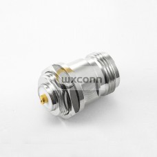 Female N Connector Bulkhead Straight Solder Cup for Cable Female N Connector Bulkhead Straight Solder Cup for Cable