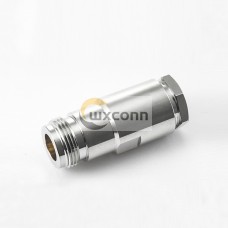 Coaxial Type N Connector Straight Female Clamp for 8D-FB