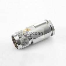 Type N Connector for LMR 600 Straight Male Clamp for 12D-FB