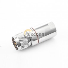 N Type Connector Hermetic Male Straight Clamp for 1/2" Ordinary Cable