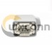 10 Pin Heavy Duty Connector H6B Male Without Contacts Bulkhead Mounting M20 Male Butt-Joint Female With Metal Dust Cover 10 Pin Heavy Duty Connector H6B Male Without Contacts Bulkhead Mounting M20 Male Butt-Joint Female With Metal Dust Cover
