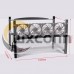 6 GPU Mining Case Aluminum Open Air Miner Frame Mining Rig Case ETH BTC Ethereum With 4 Fan 6 GPU Mining Case Aluminum Open Air Miner Frame Mining Rig Case ETH BTC Ethereum With 4 Fan