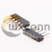 2pcs Female Header Circular Holes Socket 5 Pin 180 Degree 2.0mm Gap 2pcs Female Header Circular Holes Socket 5 Pin 180 Degree 2.0mm Gap