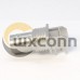 HD SDI BNC Connector 75Ohm Female for PCB Mount 8mm Leg 90 Degree DIP Type Nickel Plating
