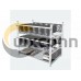 Aluminum Open Air Mining Rig Stackable Frame Case With 10 LED Fans For 12 GPU ETH Aluminum Open Air Mining Rig Stackable Frame Case With 10 LED Fans For 12 GPU ETH