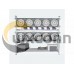 Aluminum Open Air Mining Rig Stackable Frame Case With 10 LED Fans For 12 GPU ETH Aluminum Open Air Mining Rig Stackable Frame Case With 10 LED Fans For 12 GPU ETH